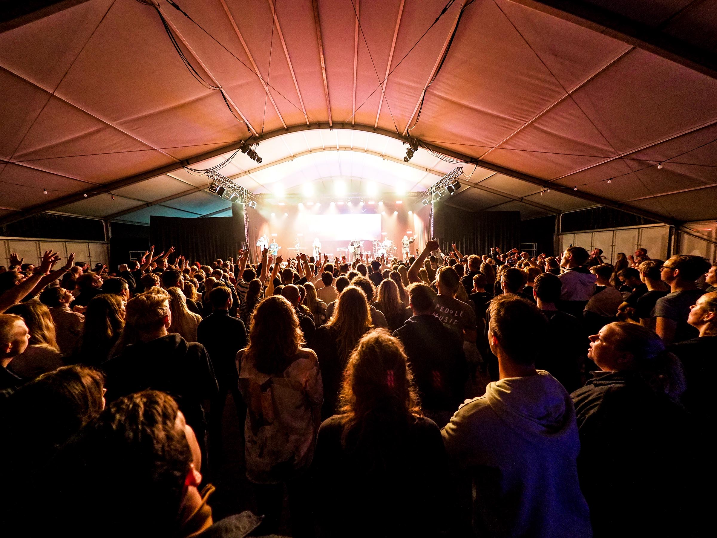 Audience during Planet Shakers concert