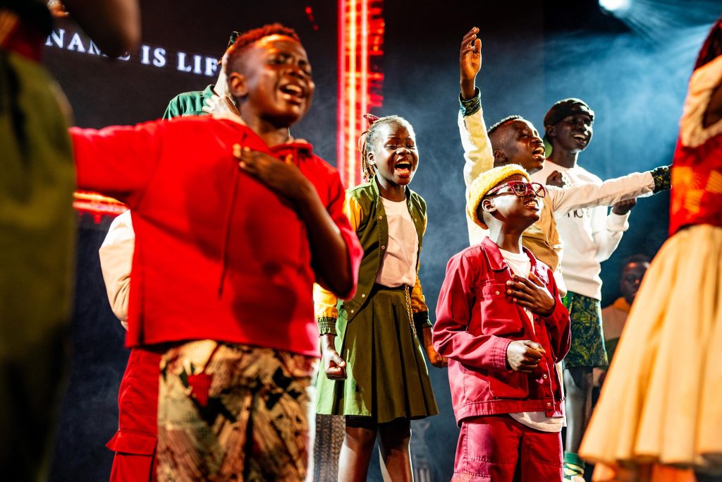 Watoto childrens choir singing